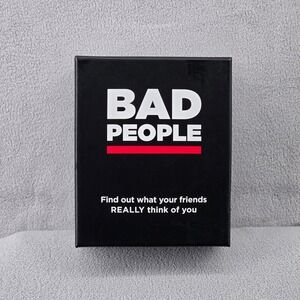 Bad People NEW Dyce Adult Party Card Game 17+ Mature Humor Social Voting Game